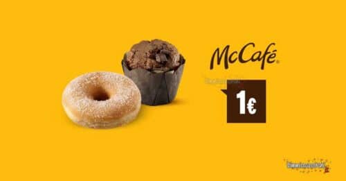 Donut o Muffin 1 euro McDonald's