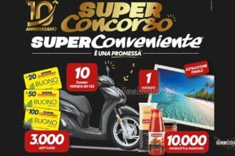 Super Concorso SuperConveniente supermercati