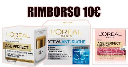 Super anticipazione cashback L'Oreal da Tigotà