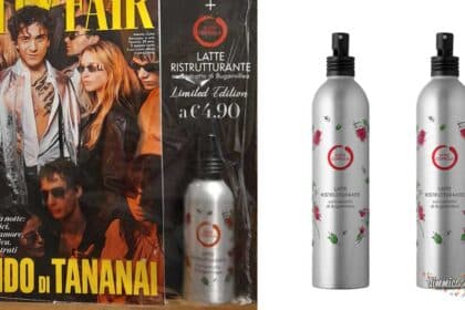 Vanity Fair con latte ristrutturante Aldo Coppola