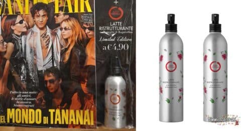 Vanity Fair con latte ristrutturante Aldo Coppola