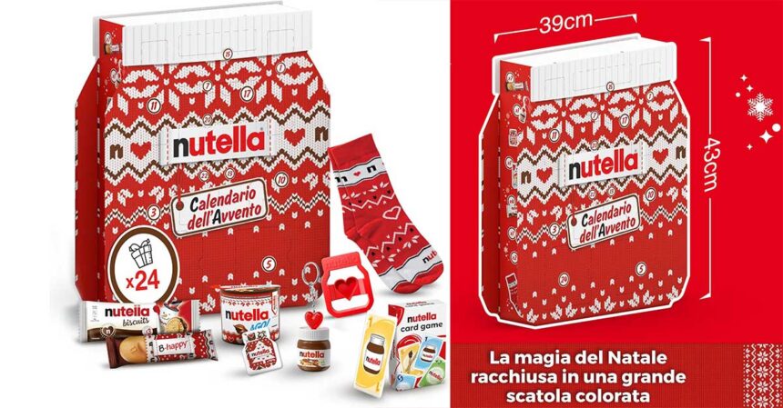 Calendario Avvento Nutella