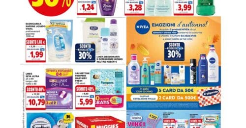 concorso Nivea nei supermercati Il Gigante