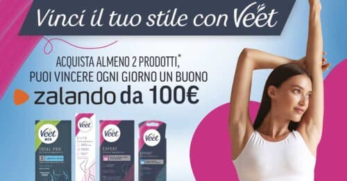 Concorso "Vinci il tuo stile con Veet"