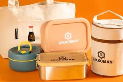 Vinci gratis set lunch box Kikkoman