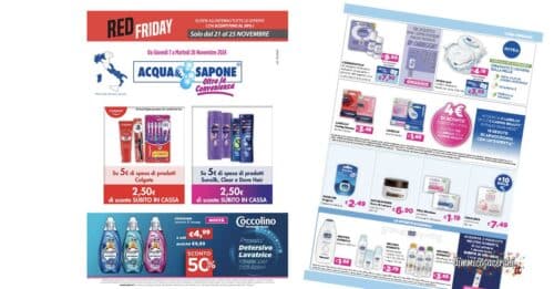 Anteprima volantino Acqua e Sapone