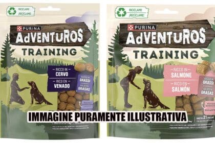 Campioni omaggio snack Training Adventuros di Purina