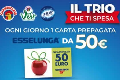 Concorso "Il trio che ti spesa" Esselunga