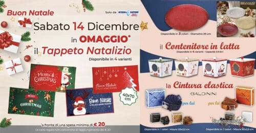 Omaggi natalizi di Acqua & Sapone