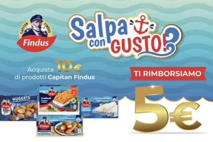 Salpa con Gusto Findus cashback