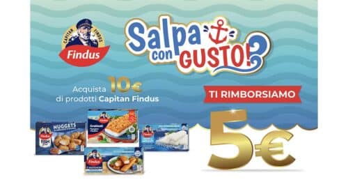 Salpa con Gusto Findus cashback