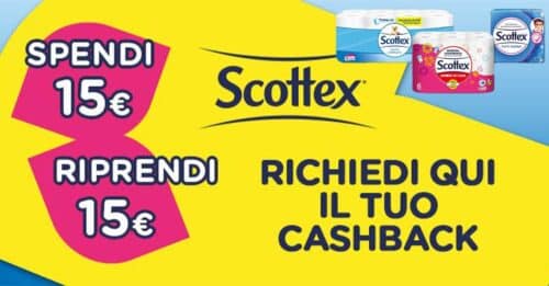 Scottex cashback