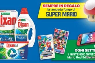 Vinci Super Mario con Dixan