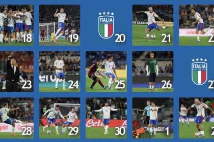 Vinci la maglia autografata degli Azzurri con il calendario dell'Avvento