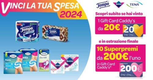 Vinci la tua spesa 2024