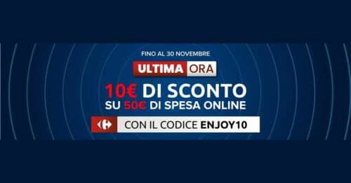 codice sconto carrefour