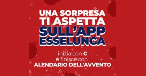 concorso Calendario Avvento Esselunga 2024