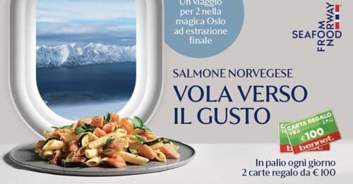 Concorso "Salmone Norvegese Vola Verso il Gusto"