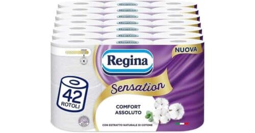 Offerta Amazon Black Friday: carta igienica Regina Sensation