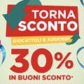 torna sconto bennet giocattoli e addobbi