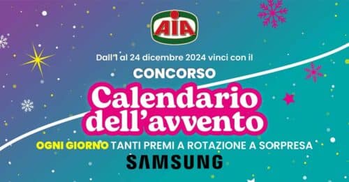 Concorso Calendario dell'Avvento Aia