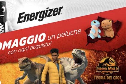 Energizer regala peluche Jurassic World