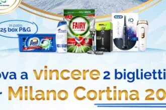 Concorso Vinci con P&G Per Te Milano Cortina