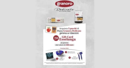 Concorso Granoro Esselunga