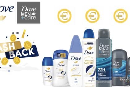 Cashback deodoranti Dove