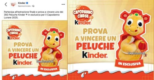 Concorso Kinder Capodanno Cinese 2025