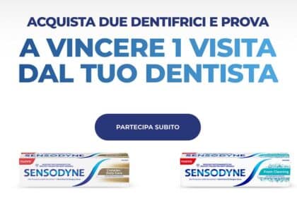 Concorso Sensodyne "Proteggi il tuo sorriso"