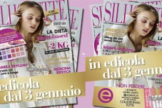 Silhouette Donna gennaio 2025 con palette e rossetti Essence