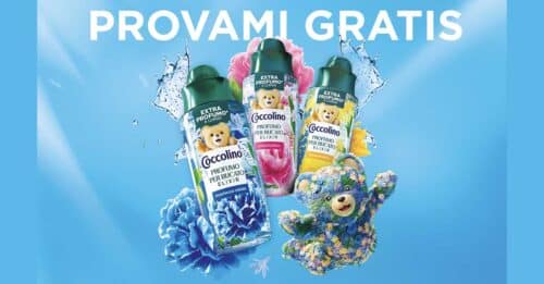 Cashback Coccolino profumo bucato: provami gratis