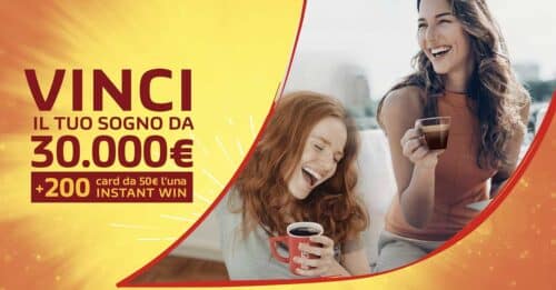 Concorso Nescafè vinci il tuo sogno