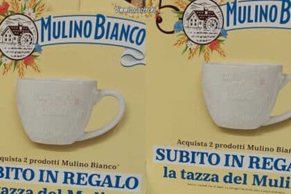 Tazza Mulino Bianco 50º Anniversario