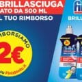 Cashback 2€ Finish Brillasciuga 500ml