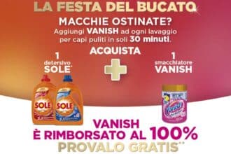 Cashback Festa del Bucato 2025