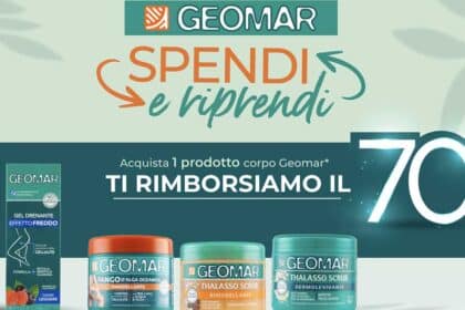 Cashback “Geomar spendi e riprendi” 