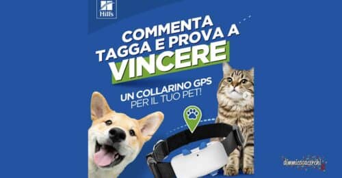 Concorso Hill's Pet: vinci collarino GPS