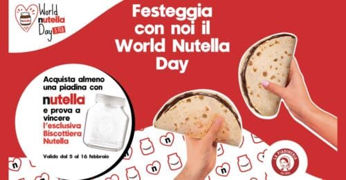 Concorso Piada&Nutella