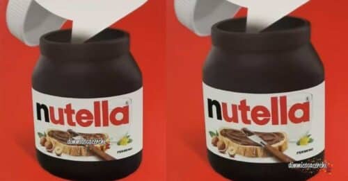 Maxi vasetti contenitore Nutella: il concorso