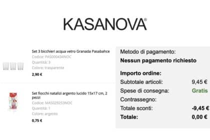 Plenitude 10 euro Kasanova gratis