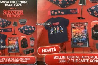 Raccolta Conad "Stranger Things Netflix"