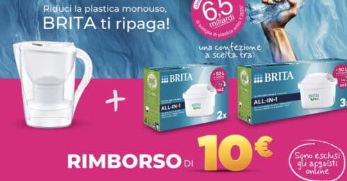 Cashback BRITA ti ripaga