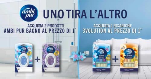 Cashback Ambipur "1 tira l'altro"