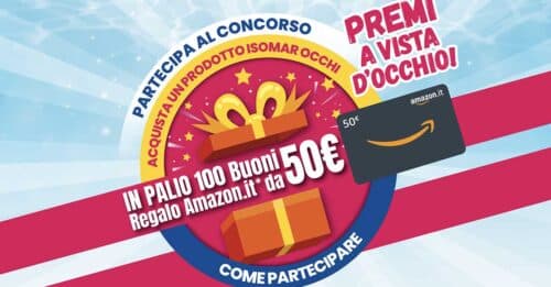 Concorso “Isomar occhi: premi a vista d’occhio!”