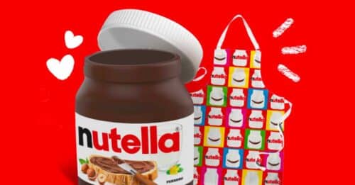 concorso nutella vinci maxi contenitore e grembiuli