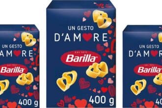 Pasta Barilla Limited Edition a forma di cuore