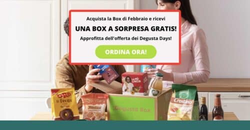 Promozione Degustabox febbraio 2025