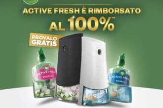 Air Wick ti rimborsa Active Fresh